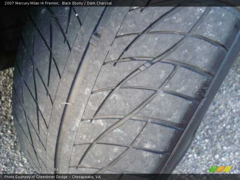 Black Ebony / Dark Charcoal 2007 Mercury Milan I4 Premier
