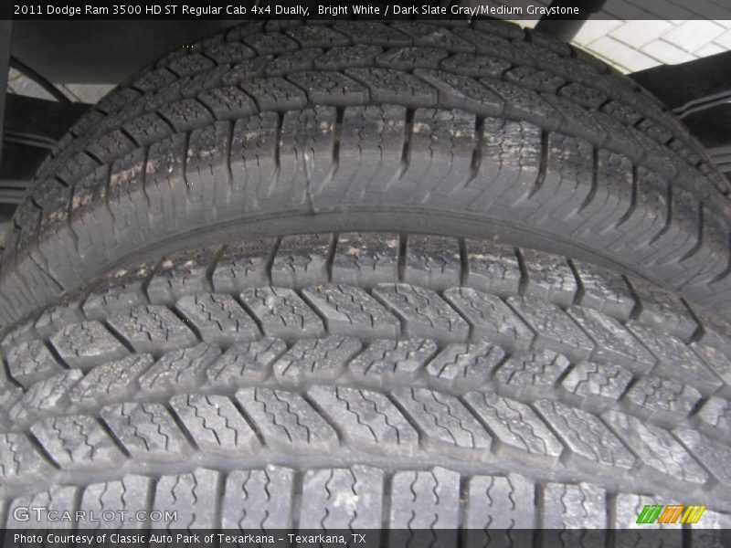 Bright White / Dark Slate Gray/Medium Graystone 2011 Dodge Ram 3500 HD ST Regular Cab 4x4 Dually
