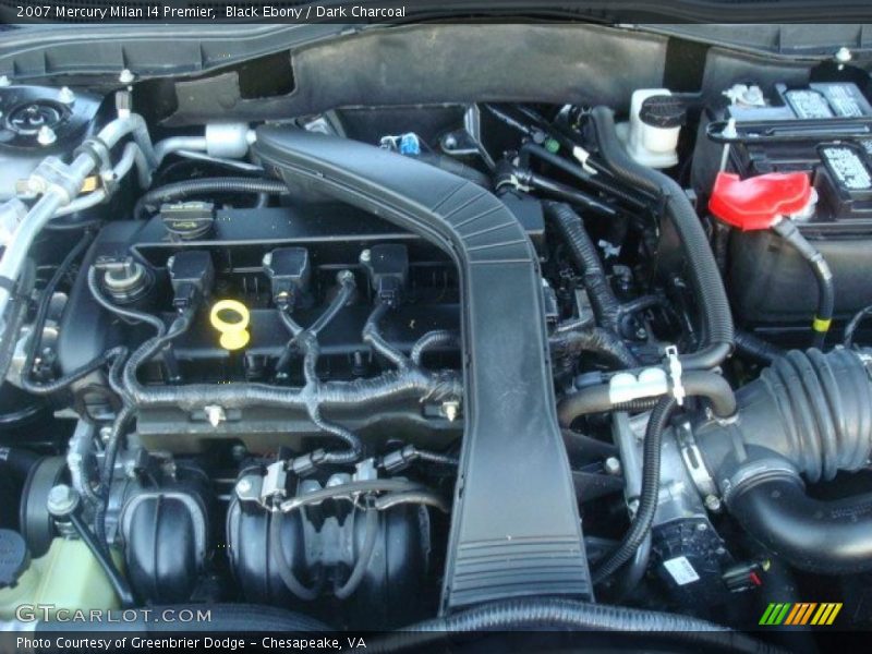 Black Ebony / Dark Charcoal 2007 Mercury Milan I4 Premier