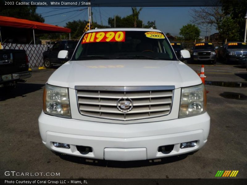 White Diamond / Shale 2003 Cadillac Escalade