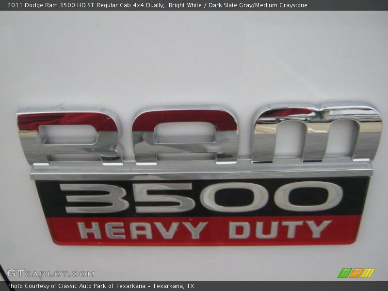  2011 Ram 3500 HD ST Regular Cab 4x4 Dually Logo