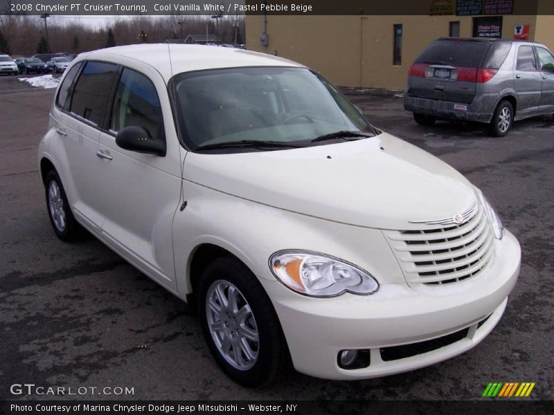 Cool Vanilla White / Pastel Pebble Beige 2008 Chrysler PT Cruiser Touring