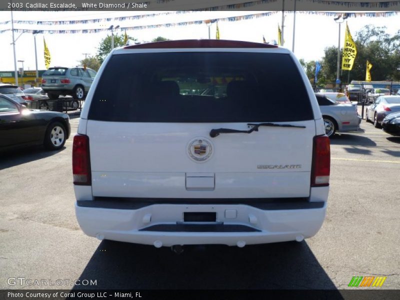 White Diamond / Shale 2003 Cadillac Escalade