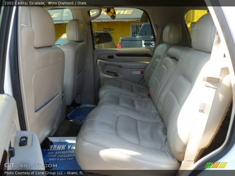 White Diamond / Shale 2003 Cadillac Escalade
