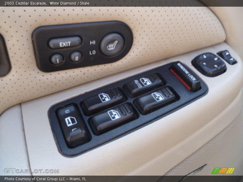White Diamond / Shale 2003 Cadillac Escalade