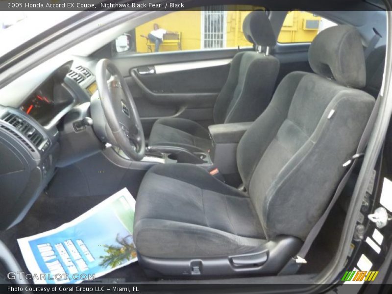  2005 Accord EX Coupe Black Interior