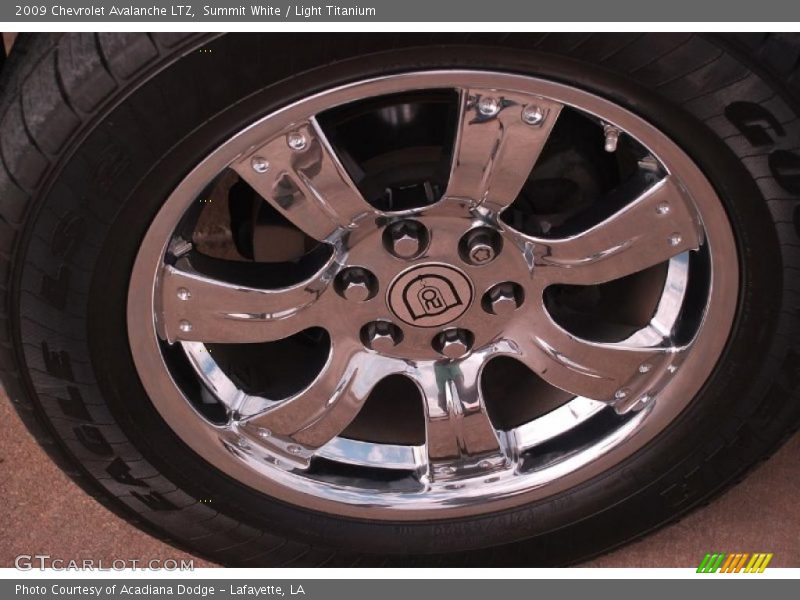 Custom Wheels of 2009 Avalanche LTZ
