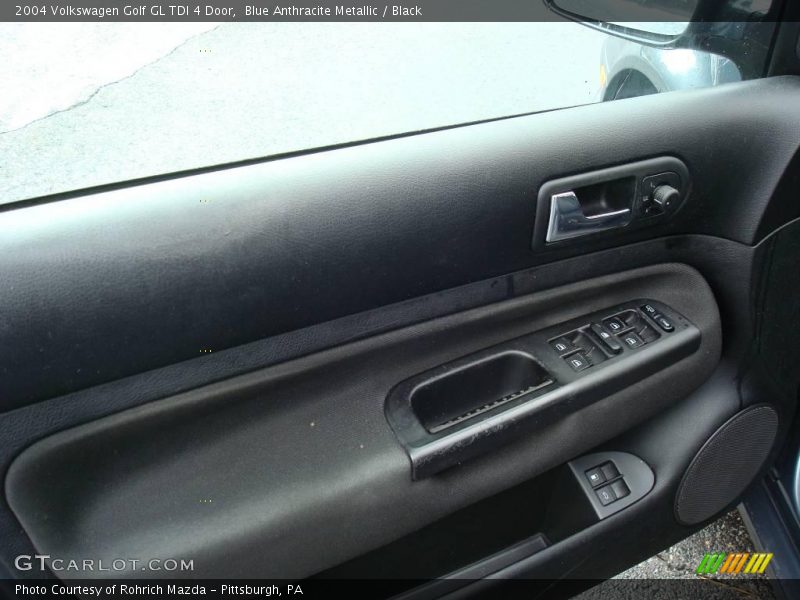 Blue Anthracite Metallic / Black 2004 Volkswagen Golf GL TDI 4 Door