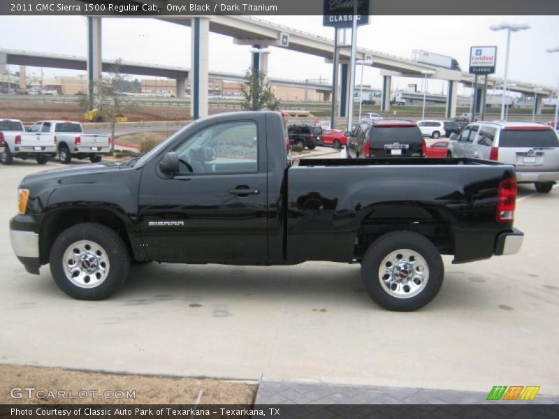 Onyx Black / Dark Titanium 2011 GMC Sierra 1500 Regular Cab