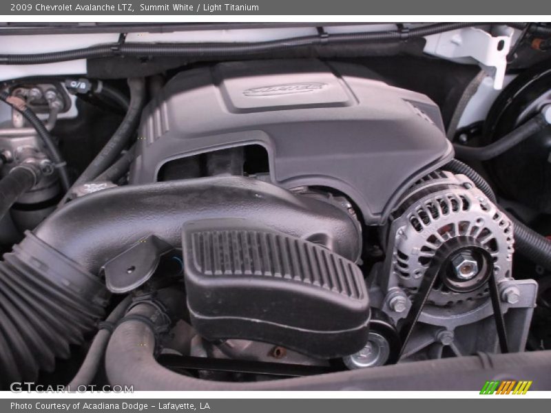  2009 Avalanche LTZ Engine - 5.3 Liter Flex-Fuel OHV 16-Valve Vortec V8
