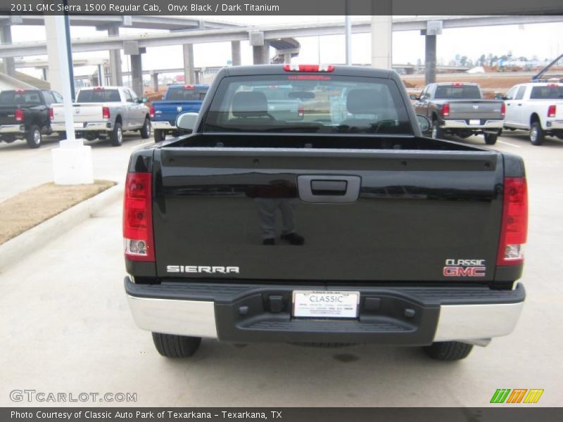 Onyx Black / Dark Titanium 2011 GMC Sierra 1500 Regular Cab
