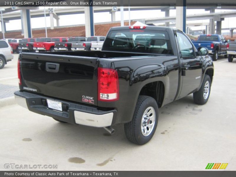 Onyx Black / Dark Titanium 2011 GMC Sierra 1500 Regular Cab