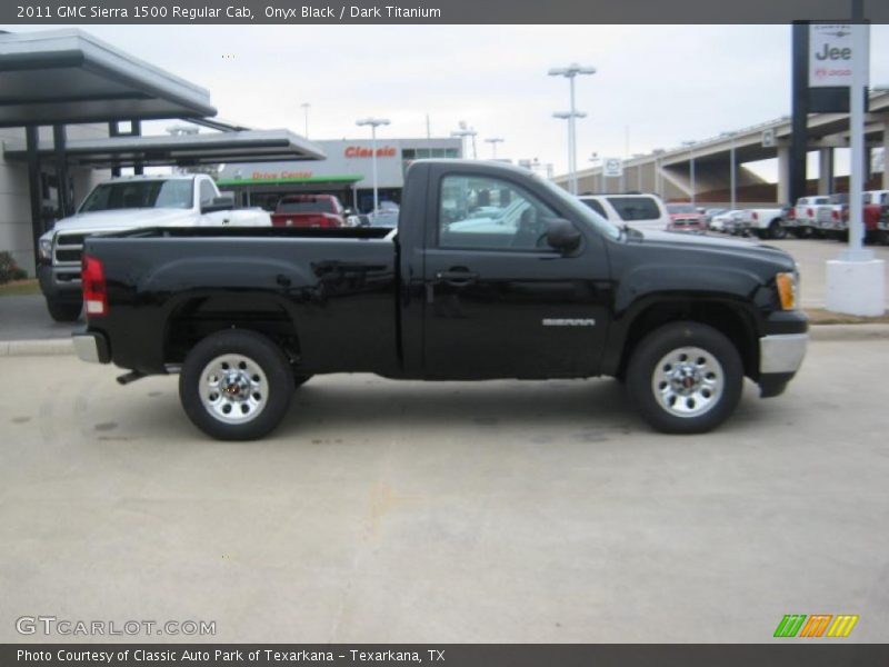 Onyx Black / Dark Titanium 2011 GMC Sierra 1500 Regular Cab