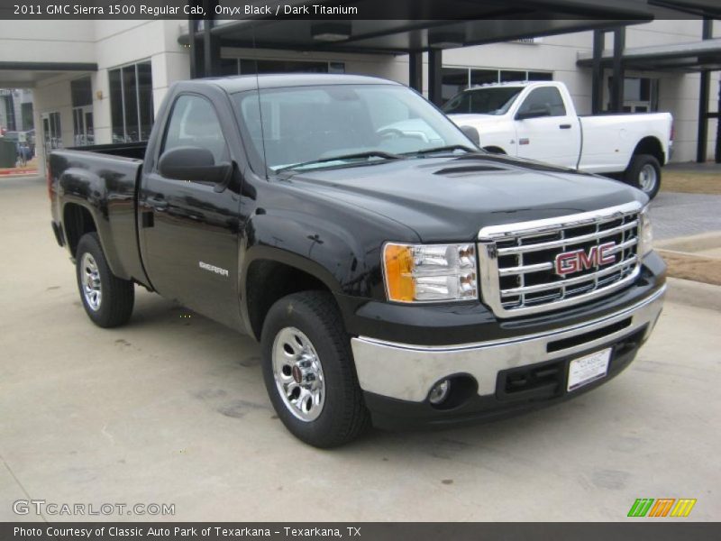Onyx Black / Dark Titanium 2011 GMC Sierra 1500 Regular Cab