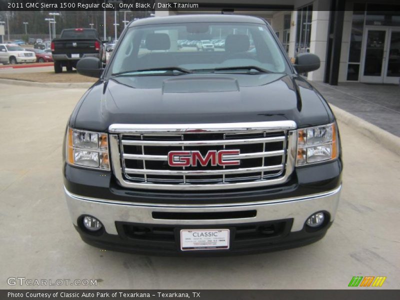 Onyx Black / Dark Titanium 2011 GMC Sierra 1500 Regular Cab