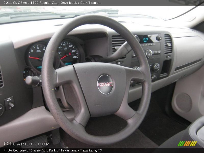 Onyx Black / Dark Titanium 2011 GMC Sierra 1500 Regular Cab