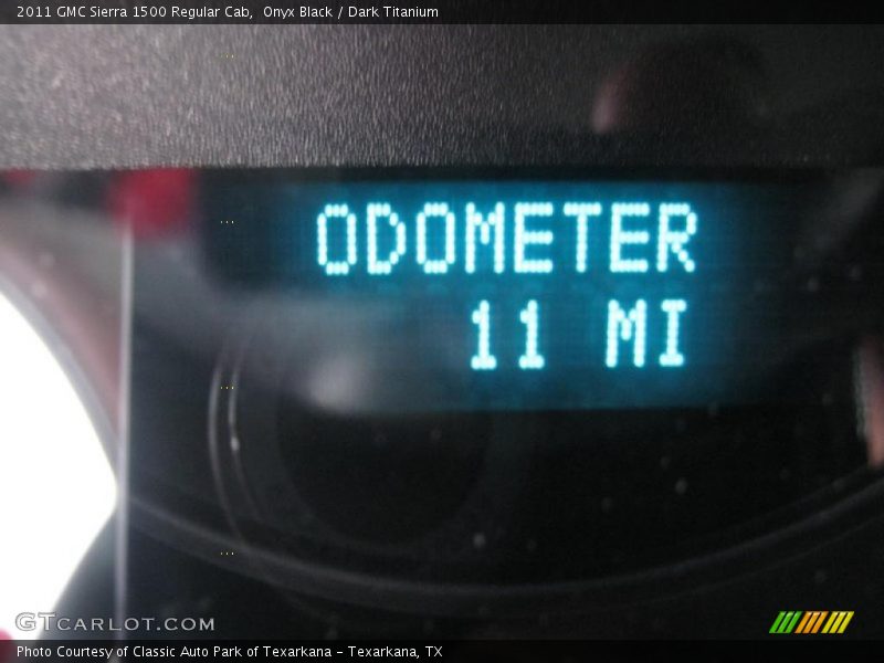 Onyx Black / Dark Titanium 2011 GMC Sierra 1500 Regular Cab