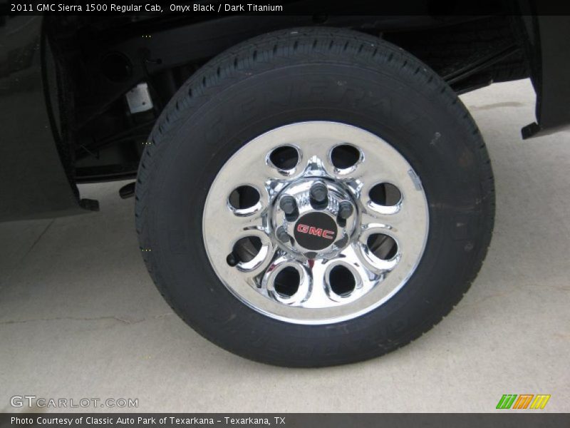 Onyx Black / Dark Titanium 2011 GMC Sierra 1500 Regular Cab