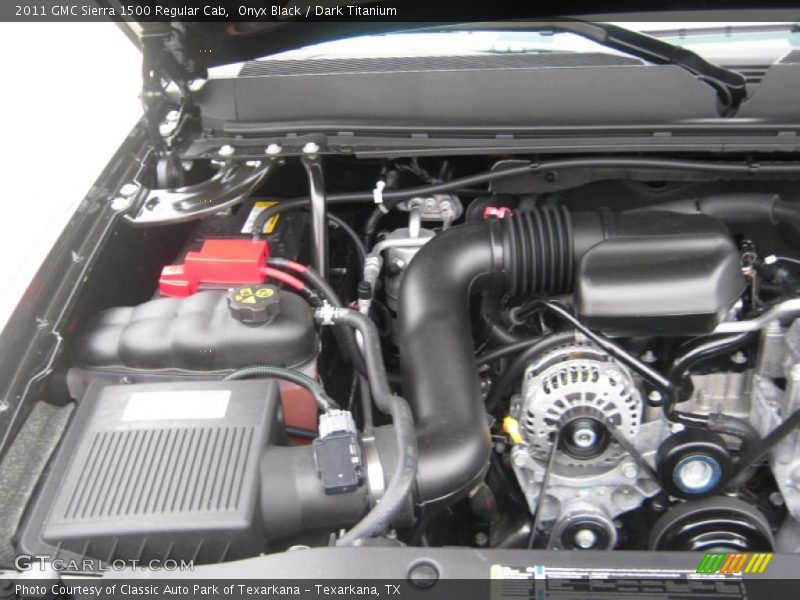 Onyx Black / Dark Titanium 2011 GMC Sierra 1500 Regular Cab