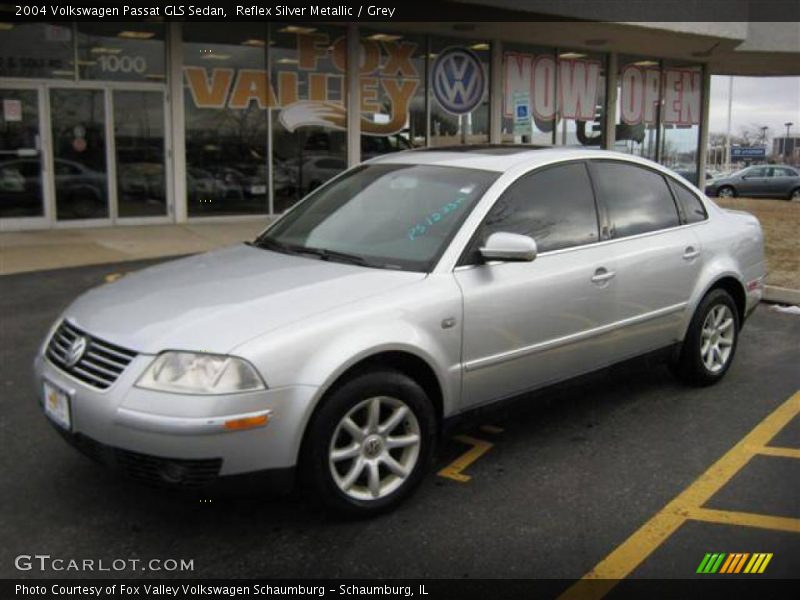Reflex Silver Metallic / Grey 2004 Volkswagen Passat GLS Sedan