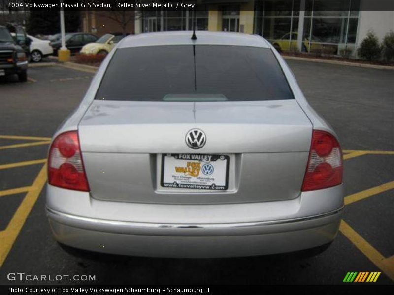 Reflex Silver Metallic / Grey 2004 Volkswagen Passat GLS Sedan