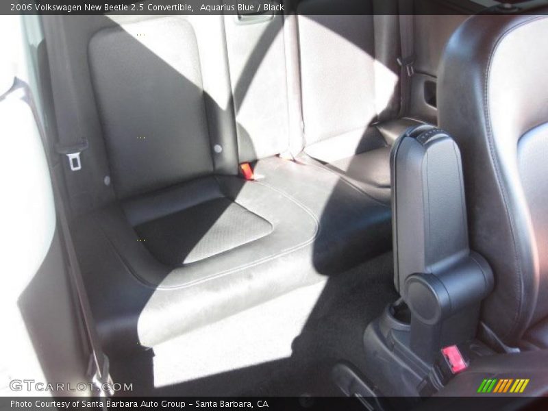 Aquarius Blue / Black 2006 Volkswagen New Beetle 2.5 Convertible
