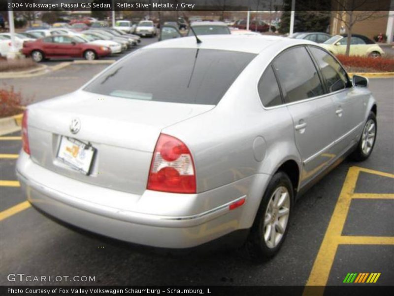 Reflex Silver Metallic / Grey 2004 Volkswagen Passat GLS Sedan
