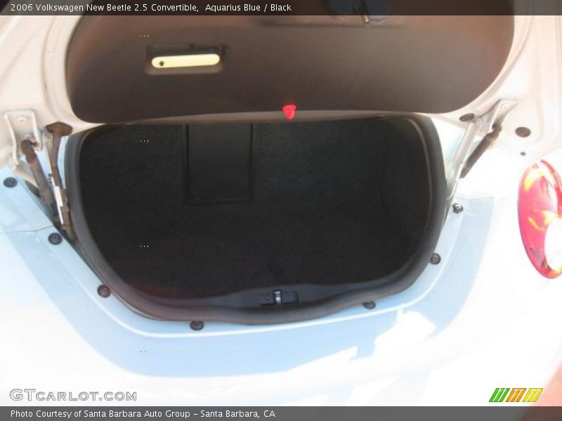 Aquarius Blue / Black 2006 Volkswagen New Beetle 2.5 Convertible