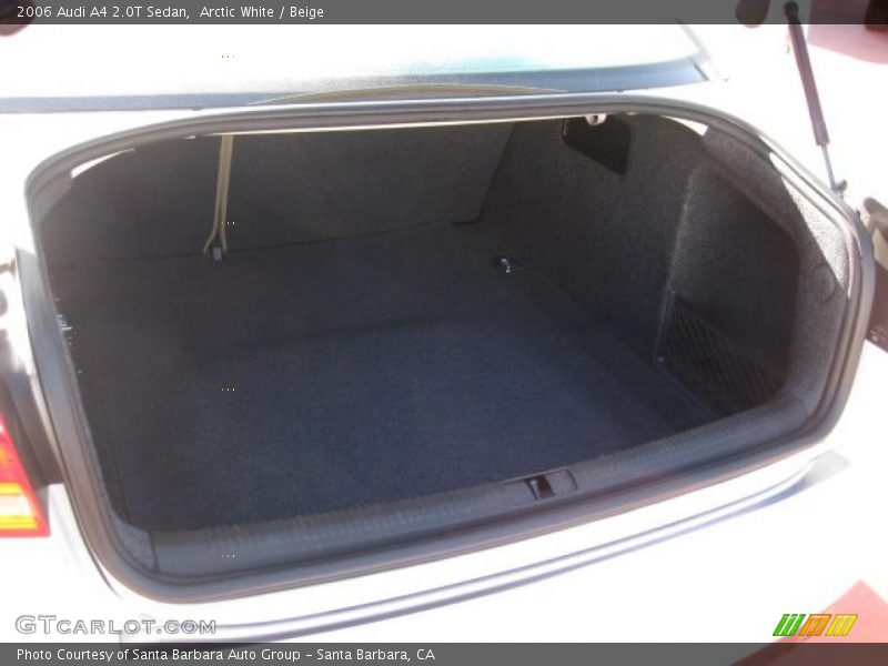 Arctic White / Beige 2006 Audi A4 2.0T Sedan