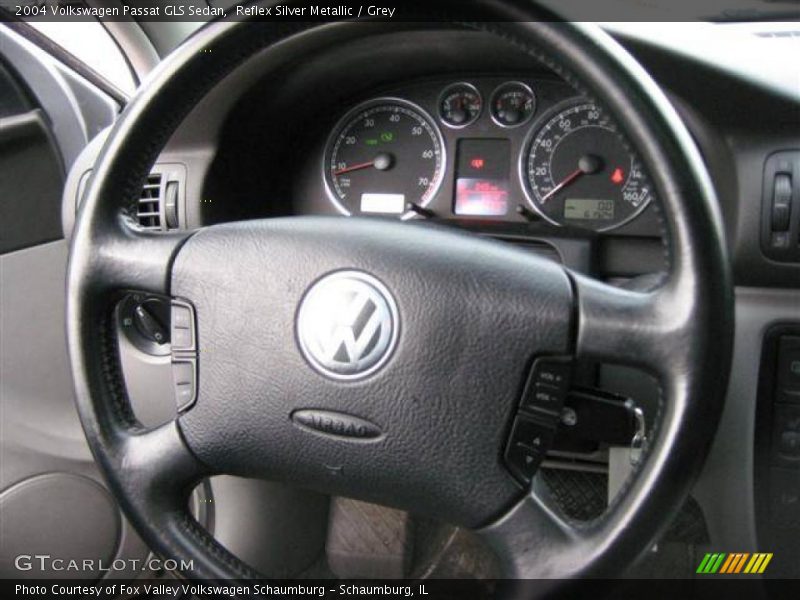 Reflex Silver Metallic / Grey 2004 Volkswagen Passat GLS Sedan