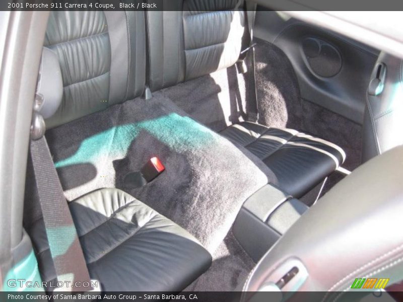 Black / Black 2001 Porsche 911 Carrera 4 Coupe