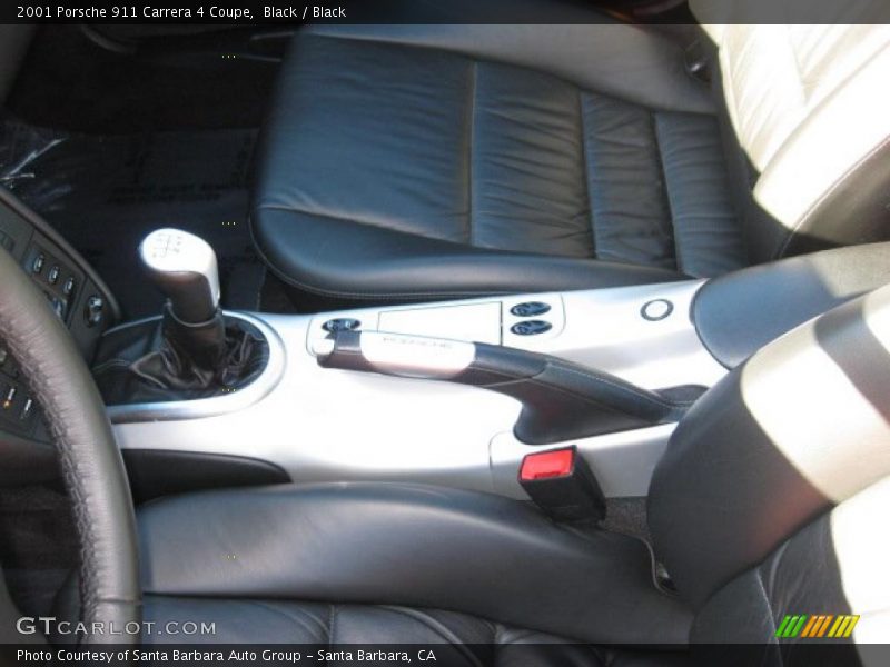 Black / Black 2001 Porsche 911 Carrera 4 Coupe