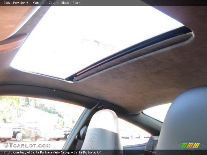Black / Black 2001 Porsche 911 Carrera 4 Coupe