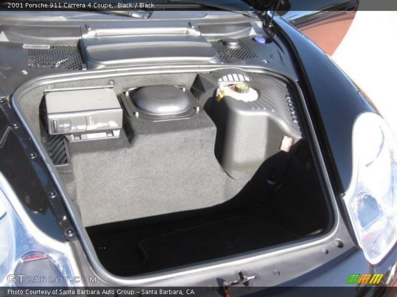 Black / Black 2001 Porsche 911 Carrera 4 Coupe