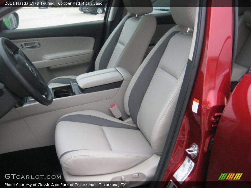 Copper Red Mica / Sand 2011 Mazda CX-9 Touring