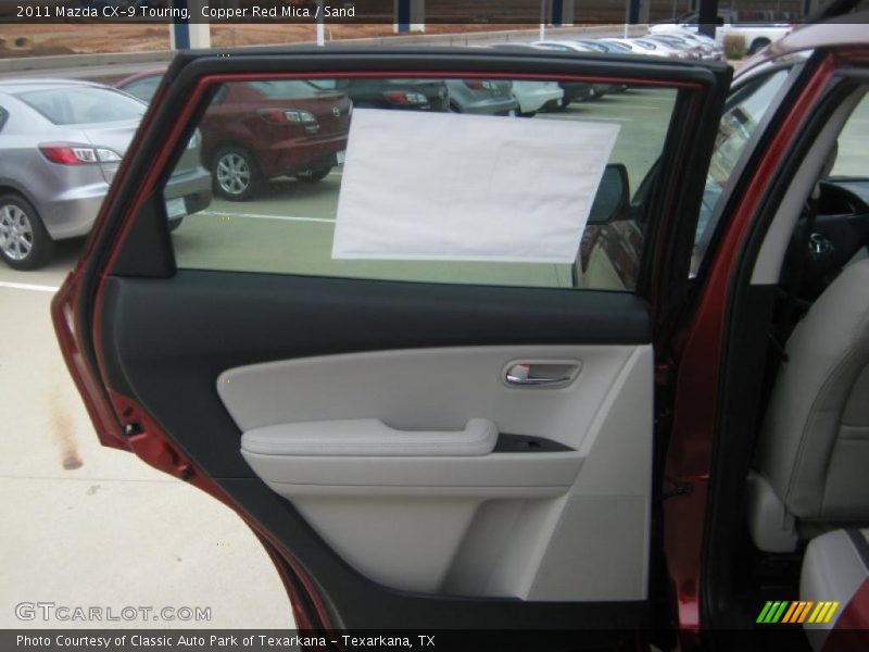 Copper Red Mica / Sand 2011 Mazda CX-9 Touring