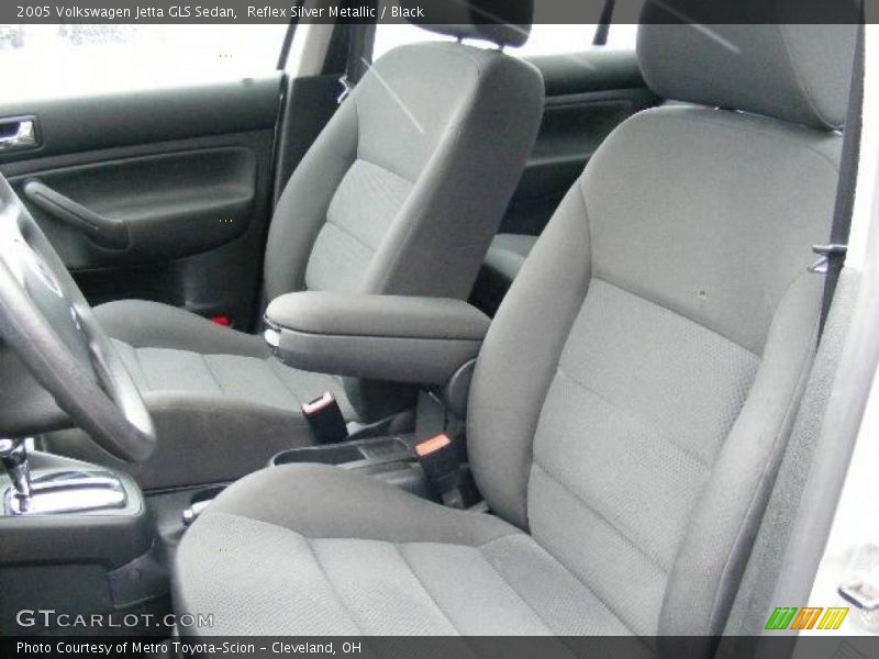 Reflex Silver Metallic / Black 2005 Volkswagen Jetta GLS Sedan