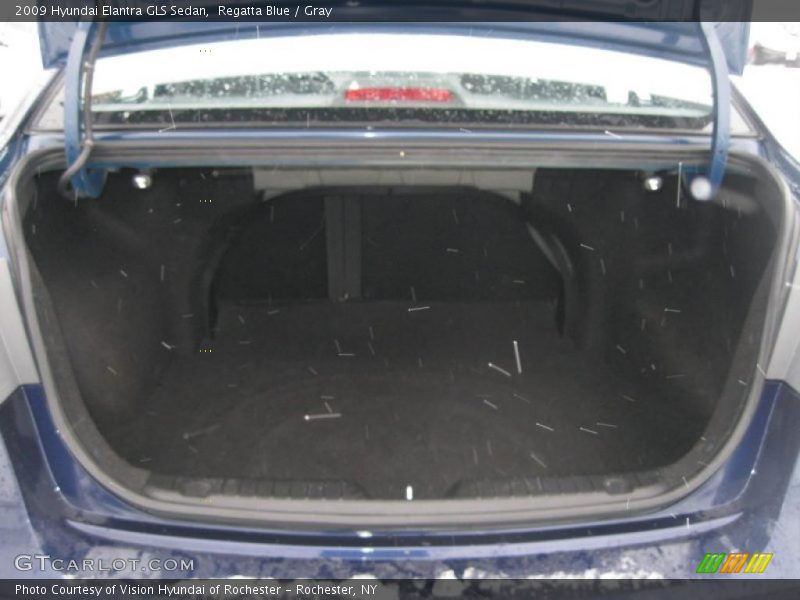 Regatta Blue / Gray 2009 Hyundai Elantra GLS Sedan