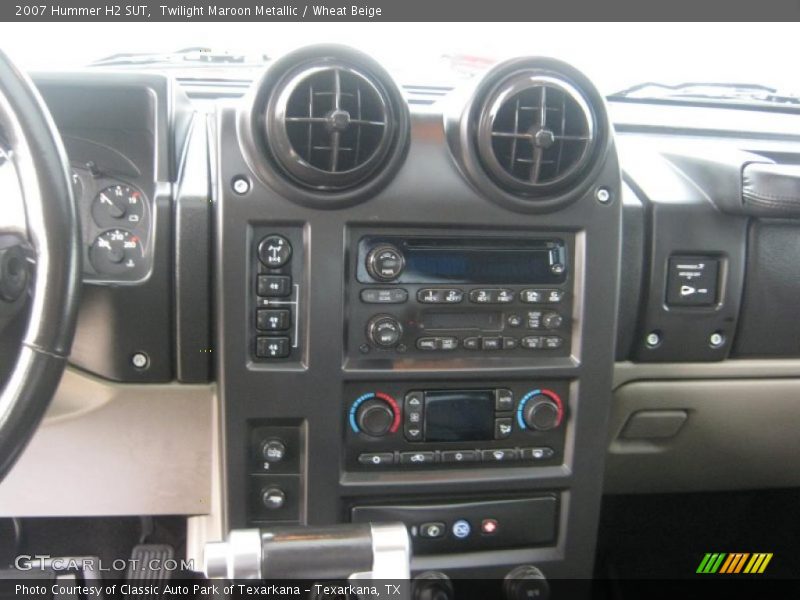 Twilight Maroon Metallic / Wheat Beige 2007 Hummer H2 SUT