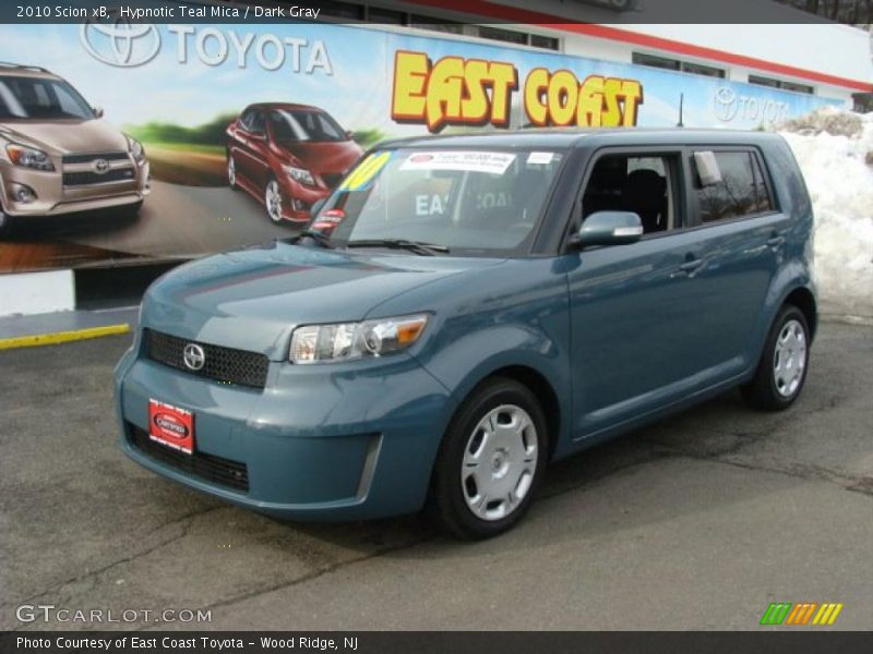 Hypnotic Teal Mica / Dark Gray 2010 Scion xB