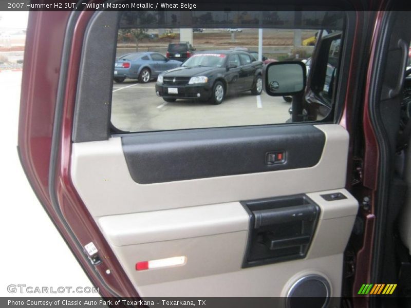 Twilight Maroon Metallic / Wheat Beige 2007 Hummer H2 SUT