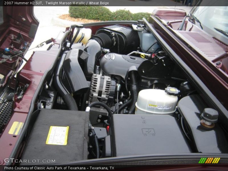 Twilight Maroon Metallic / Wheat Beige 2007 Hummer H2 SUT