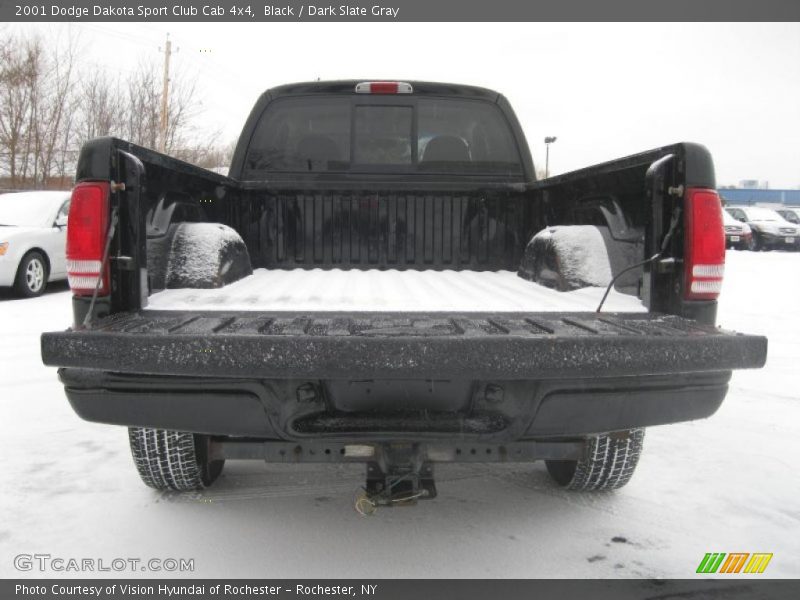 Black / Dark Slate Gray 2001 Dodge Dakota Sport Club Cab 4x4