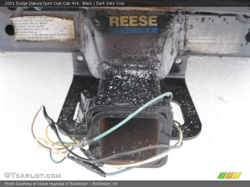 Black / Dark Slate Gray 2001 Dodge Dakota Sport Club Cab 4x4