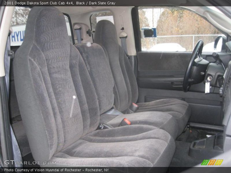  2001 Dakota Sport Club Cab 4x4 Dark Slate Gray Interior
