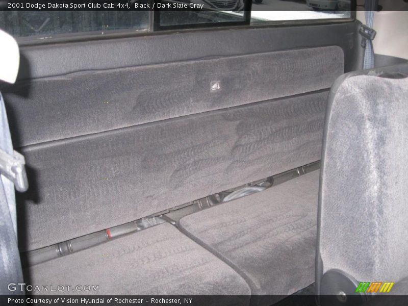 Black / Dark Slate Gray 2001 Dodge Dakota Sport Club Cab 4x4