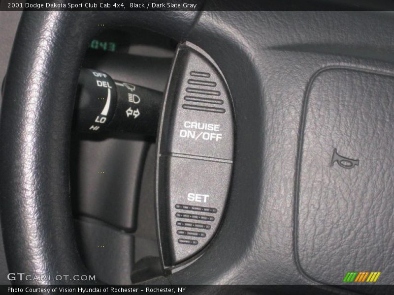 Black / Dark Slate Gray 2001 Dodge Dakota Sport Club Cab 4x4