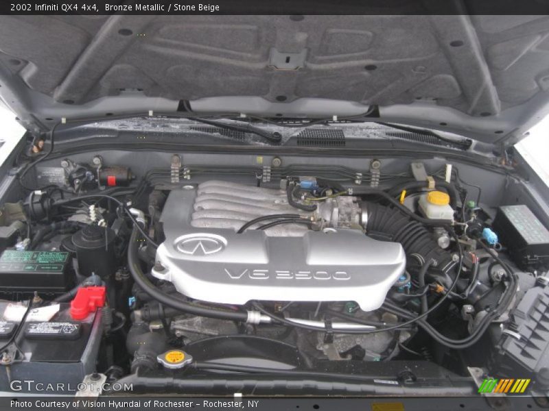  2002 QX4 4x4 Engine - 3.5 Liter DOHC 24-Valve V6