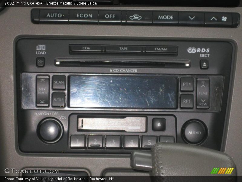 Bronze Metallic / Stone Beige 2002 Infiniti QX4 4x4