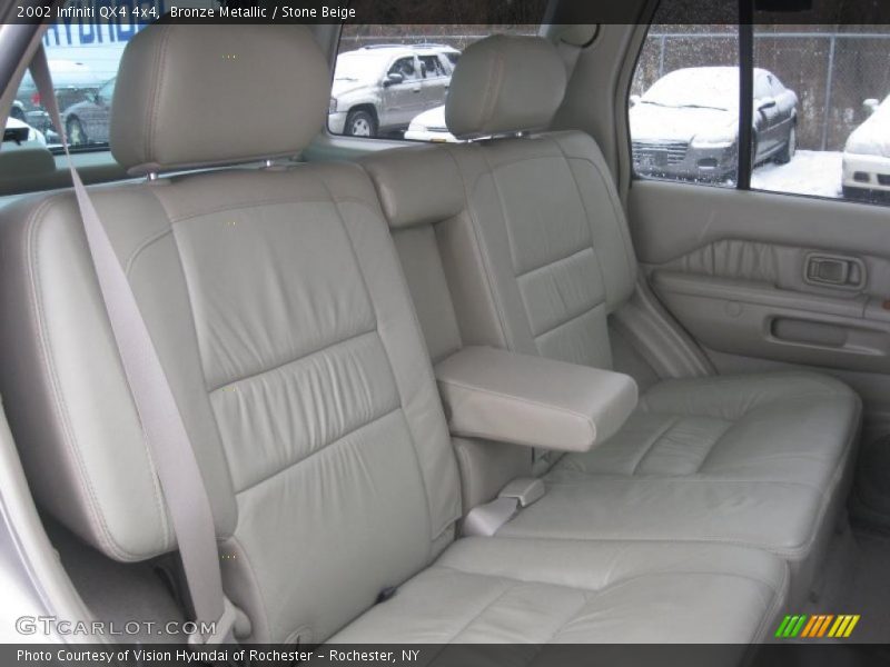  2002 QX4 4x4 Stone Beige Interior